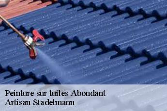 Peinture sur tuiles  abondant-28570 Artisan Stadelmann