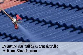 Peinture sur tuiles  germainville-28500 Artisan Stadelmann