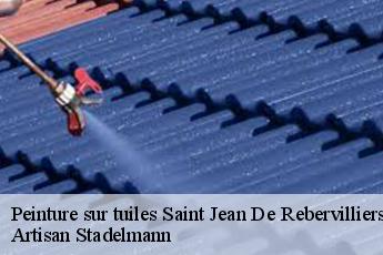 Peinture sur tuiles  saint-jean-de-rebervilliers-28170 Artisan Stadelmann